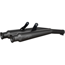 Silencieux échappement SPARK Trumpet Inox Noir - BMW R PD 1989-1995 R 100 GS 1987-1994 RS/RT/R 1987-1996