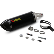 Silencieux en carbone AKRAPOVIC - KAWASAKI 300 Ninja R