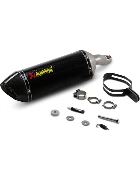 Silencieux en carbone AKRAPOVIC - KAWASAKI 300 Ninja R