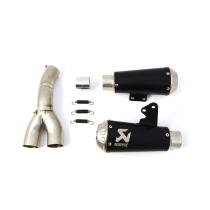 Silencieux AKRAPOVIC titane compatible avec le collecteur origine - DUCATI 797 Monster 2017
