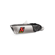 Silencieux AKRAPOVIC titane compatible avec le collecteur origine - HONDA 1000 CBR RR 2017