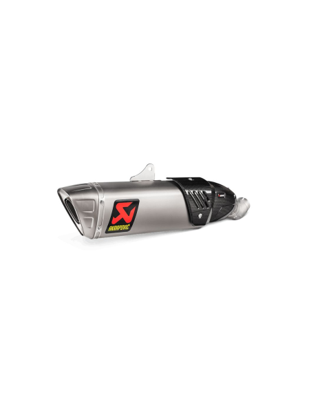 Silencieux AKRAPOVIC titane compatible avec le collecteur origine - HONDA 1000 CBR RR 2017