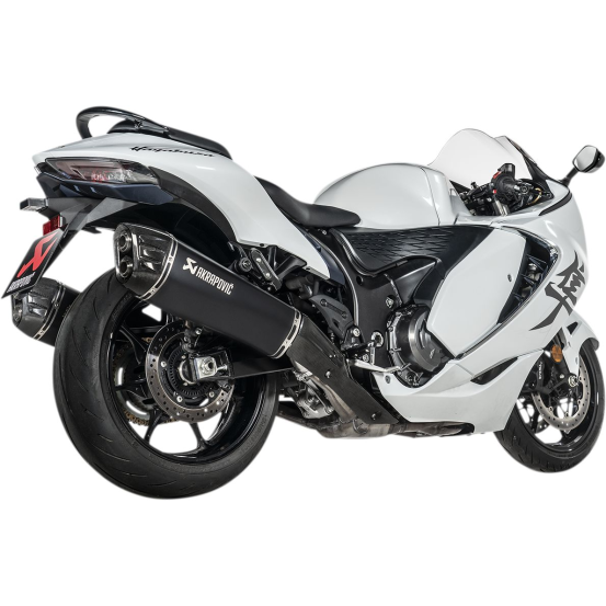 Silencieux en titane AKRAPOVIC - SUZUKI 1300 GSXR HAYABUSA