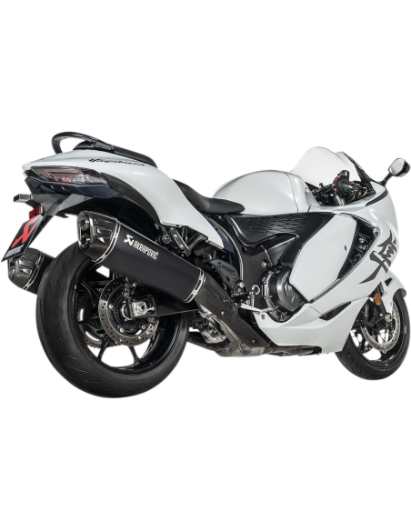 Silencieux en titane AKRAPOVIC - SUZUKI 1300 GSXR HAYABUSA