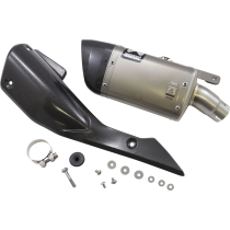 Silencieux AKRAPOVIC titane compatible avec le collecteur origine - SUZUKI 1000 KATANA 2019