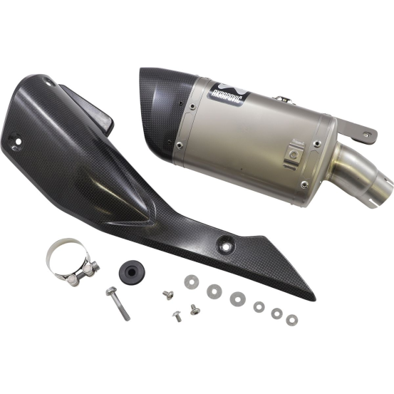 Silencieux AKRAPOVIC titane compatible avec le collecteur origine - SUZUKI 1000 KATANA 2019