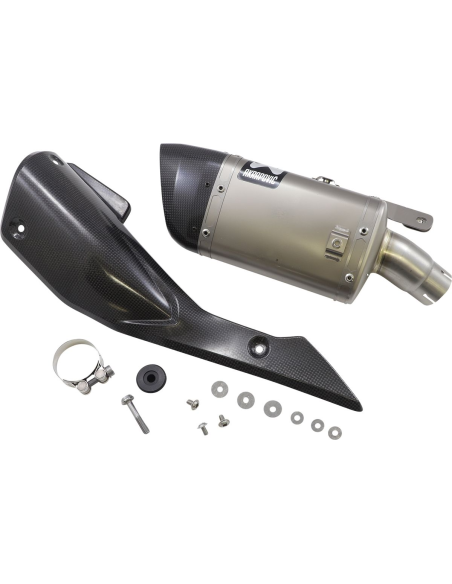 Silencieux AKRAPOVIC titane compatible avec le collecteur origine - SUZUKI 1000 KATANA 2019