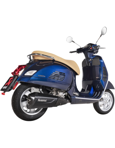Silencieux AKRAPOVIC compatible avec le collecteur origine - VESPA 300 GTS 2021