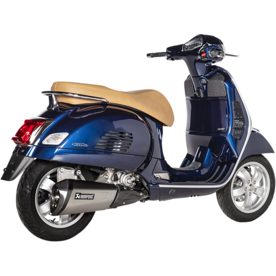 Silencieux AKRAPOVIC compatible avec le collecteur origine - VESPA 300 GTS 2021
