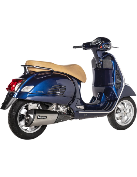 Silencieux AKRAPOVIC compatible avec le collecteur origine - VESPA 300 GTS 2021
