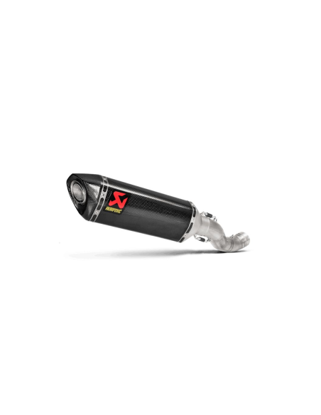 Silencieux AKRAPOVIC carbone compatible avec le collecteur origine - APRILIA RSV4 1100- TUONO V4 1100 RR 2021