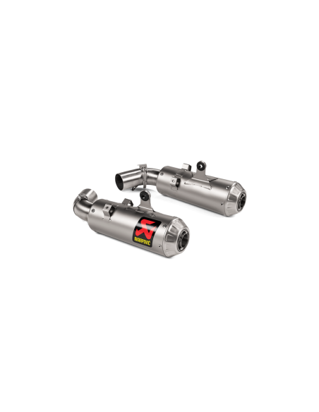 Silencieux en titane AKRAPOVIC - DUCATI 950 HYPERMOTARD 2019-2021
