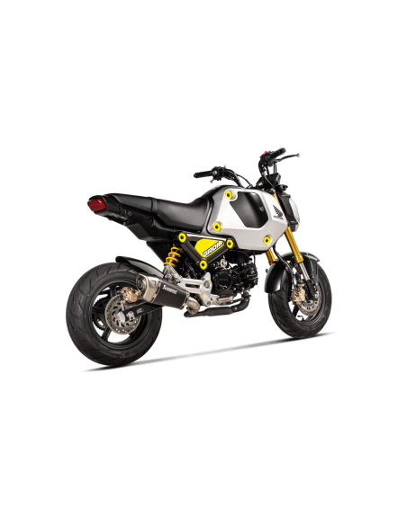 Silencieux AKRAPOVIC titane compatible avec le collecteur origine - HONDA 125 MSX 2021