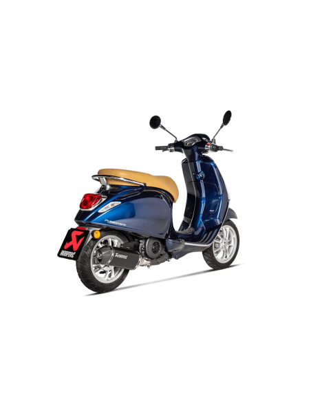 Silencieux AKRAPOVIC compatible avec le collecteur origine - VESPA 125 SPRINT IGET 2021