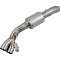 Tube de liaison collecteur-silencieux TRACK DAY AKRAPOVIC inox- HONDA 1000 CBR RR 2020