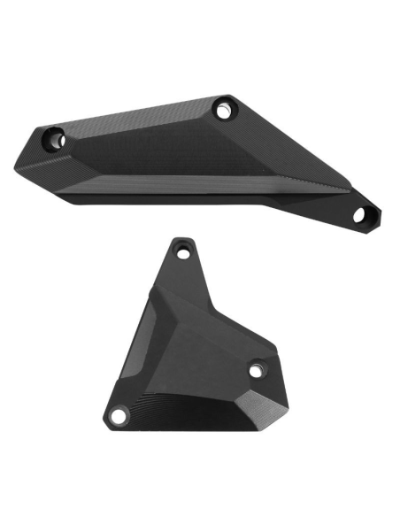 Paire de tampons de protection de carter moteur AVOC - Aluminium CNC - YAMAHA 700 MT-07 2014-2018