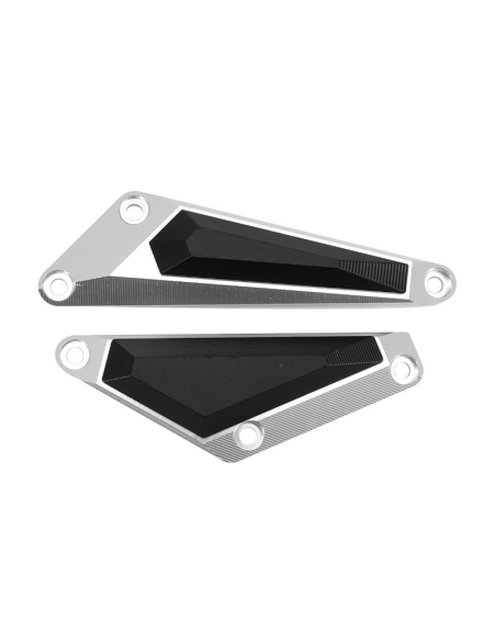 Paire de tampons de protection de carter moteur AVOC - Aluminium CNC - YAMAHA 700 MT-07