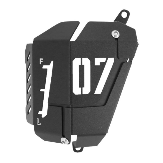 Protection de vase d'expansion AVOC - Noir - YAMAHA 700 MT-07 2013-2017