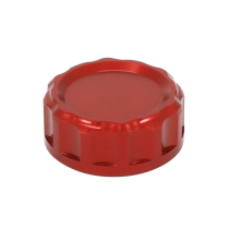 Couvercle de réservoir de maitre cylindre de frein arrière AVOC - Rouge - YAMAHA 700 MT-07 2014-2016