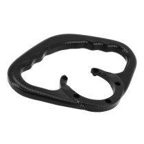 Poignée passager fixation sur réservoir alu CNC noir AVOC - YAMAHA MT-07 / MT-03 / MT-09 / R1 / R6