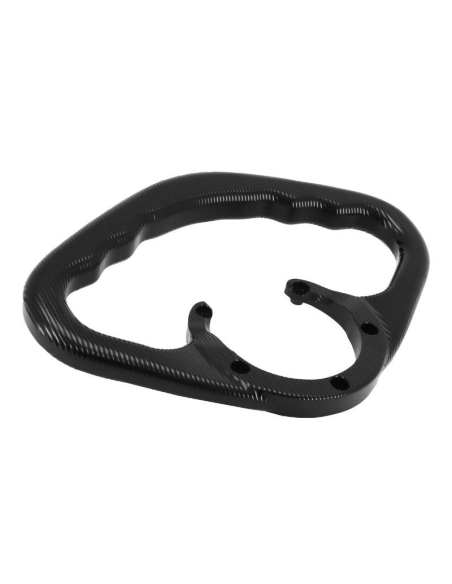 Poignée passager fixation sur réservoir alu CNC noir AVOC - YAMAHA MT-07 / MT-03 / MT-09 / R1 / R6