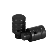 Obturateurs de fixations de rétroviseurs noirs AVOC - YAMAHA 700 MT-07