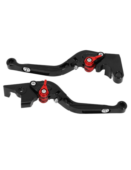 Paire de leviers de frein et d'embrayage réglables et rétractables AVOC - Aluminium CNC - YAMAHA 700 MT-07 2014-2018