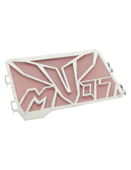 Grille de protection de radiateur inox rouge AVOC -YAMAHA 700 MT-07
