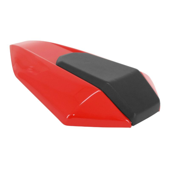 Capot de selle passager rouge AVOC - YAMAHA 700 MT-07 2013-2016
