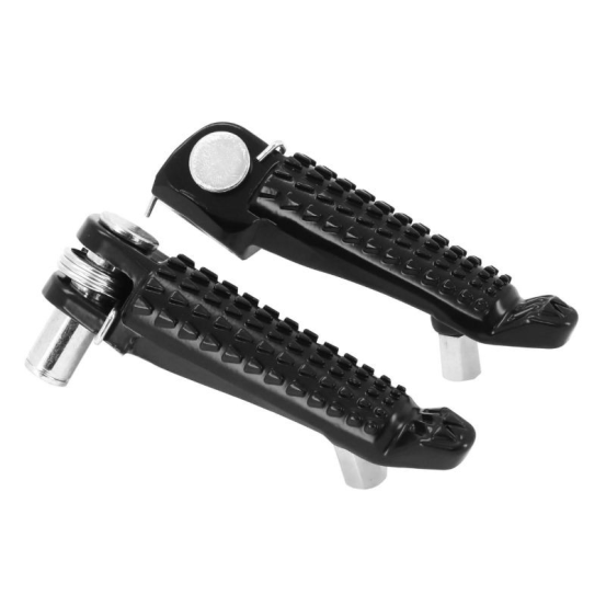Paire de repose-pieds avants AVOC - Aluminium CNC - YAMAHA MT-07 / MT-09 / XJ6 / FZ6 / FZ8 / FZ1