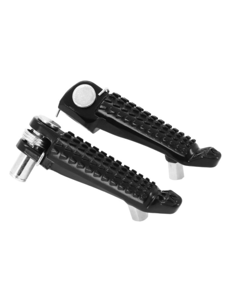 Paire de repose-pieds avants AVOC - Aluminium CNC - YAMAHA MT-07 / MT-09 / XJ6 / FZ6 / FZ8 / FZ1