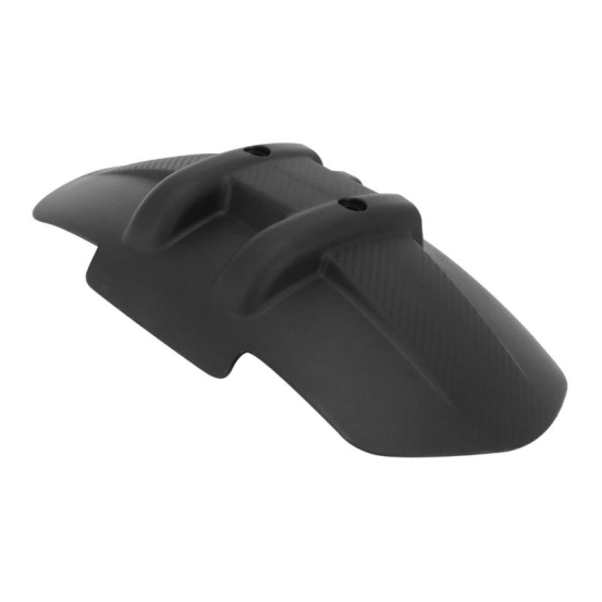 Garde-boue arrière noir avec patte de support AVOC - HONDA 750 X-ADV 2017