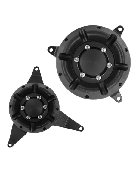 Paire de protections de carter moteur AVOC - Aluminium CNC - KAWASAKI Z900