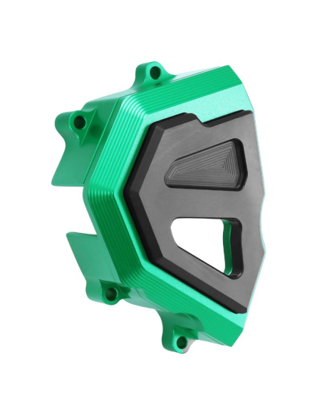 Cache pignon alu CNC vert AVOC - KAWASAKI Z900