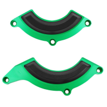 Paire de tampons de protection de carter moteur AVOC - Aluminium CNC - KAWASAKI Z900