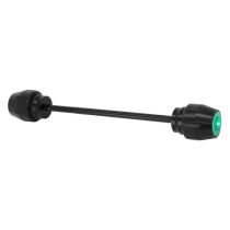 Tampons de protection de roue avant AVOC - KAWASAKI Z900 / Z650 VERT