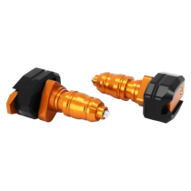 Tampons de protection moteur AVOC - Aluminium CNC - KTM 125 DUKE