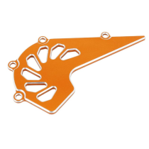 Cache pignon alu CNC orange AVOC - KTM 125 DUKE