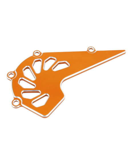 Cache pignon alu CNC orange AVOC - KTM 125 DUKE