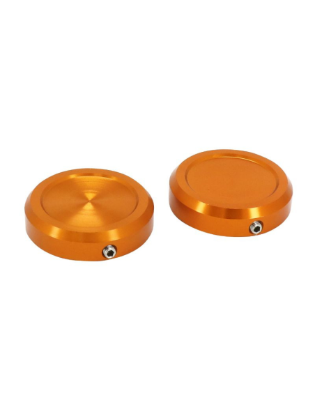 Couvercles de tubes de fourche oranges AVOC - KTM 125 DUKE