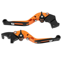 Paire de leviers de frein et d'embrayage réglables et rétractables AVOC - Aluminium CNC - KTM 125 DUKE