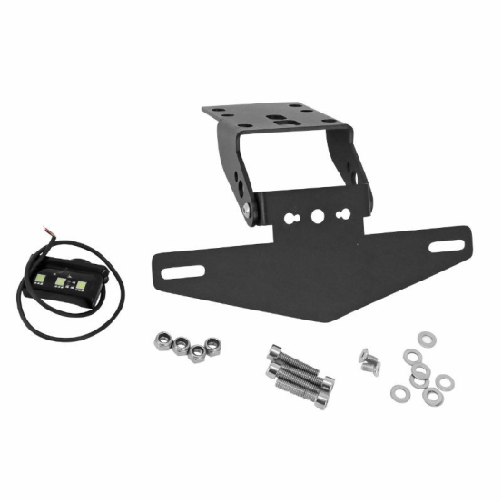 Support de plaque court AVOC - KTM 125 DUKE NOIR