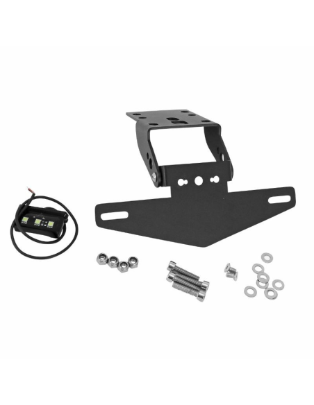 Support de plaque court AVOC - KTM 125 DUKE NOIR