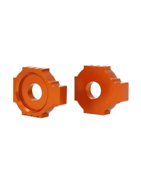 Tendeurs de chaine moto orange AVOC - KTM 125 DUKE