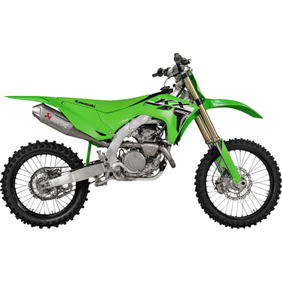 Ligne complète titane AKRAPOVIC Kawasaki 450 KXF 2024-2026