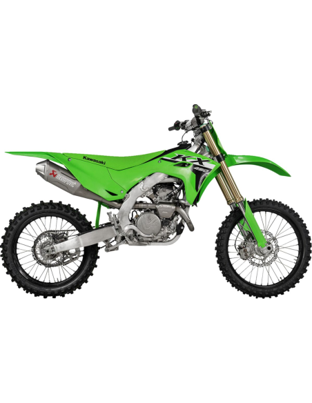 Ligne complète titane AKRAPOVIC Kawasaki 450 KXF 2024-2026