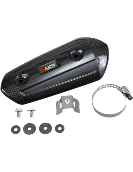 Pare-chaleur en carbone AKRAPOVIC - P-HSY17R1L/A1