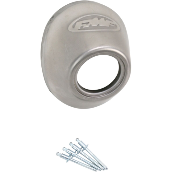 Embout silencieux FMF pour Powercore 4, Powercore 4 Titane et Q4, acier inoxidable, coupe droite