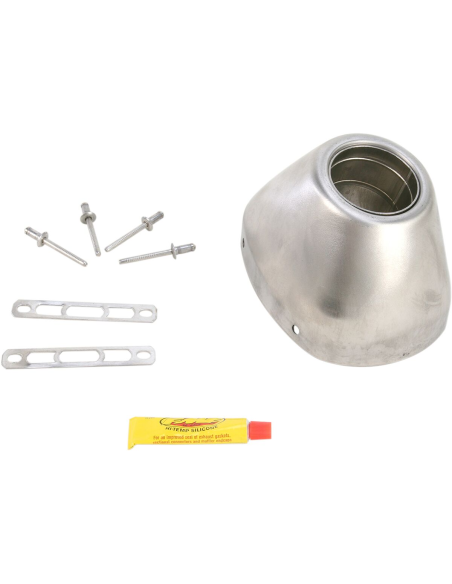 Kit de remplacement d'embout pour FMF Factory RCT 4.1 Acier Inoxidable