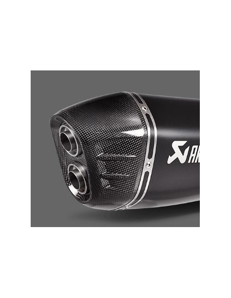 Embout de silencieux AKRAPOVIC Carbone V-EC342